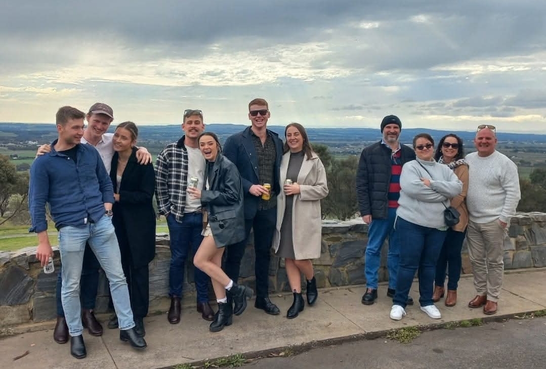 Barossa vineyard landscape